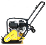 Vibro ploča 60kg, 4,8kW + PU podloga i kotači - DOSTAVA