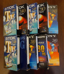 10 VHS kazeta