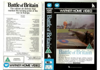 BATTLE OF BRITAIN (WARNER HOME VIDEO) CLAMSHELL U.K. EDITION, RIJETKO