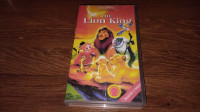 Disney Lion King VHS