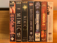 Horror VHS kasete orginal