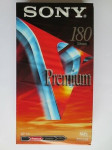 Sony 180 i 240 Premium VHS kazeta. Novo zapakirano