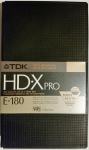 TDK HD-X PRO 180 min.120min. MAXELL RX PRO 180min. VHS KAZETE