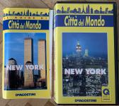 VHS+džepna knjiga+karta: DeAgostini: New York | na talijan.jez. iz1994