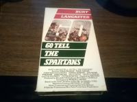VHS GO TELL THE SPARTANS BURT LANCASTER
