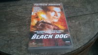 VHS KASETA BLACK DOG PATRICK SWAYZE