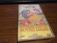 VHS KASETA CRTIĆ ZVONAR CRKVE NOTRE DAME
