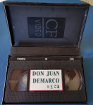 VHS KASETA "DON JUAN DE MARCO"