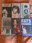 VHS kasete muzičke, 4 eura komad.