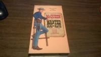 VHS WANTED DEAD OR ALIVE STEVE MCQUEEN