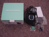 HD4K 4MP, 4Xdigit. zum, dvost. leća, zaslon, WiFi IP sigurnosna kamera