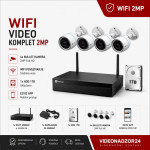 ⏺ WIFI Video komplet 2MP 4 kamere Ezviz !! AKCIJA !!