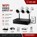 ⏺WIFI Video komplet 3kamere Ezviz !! AKCIJA !!