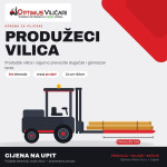 Produžeci vilica za viličare – sve dužine, cijena na upit