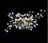 Ukras za kosu, ukosnica, ukras za kosu za mladu, ukras s perlicama