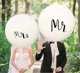 Veliki baloni za svadbenu dekoraciju, baloni za vjenčanje