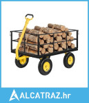 Čelična vrtna kolica, vrtna kolica za teške uvjete rada od 635 kg, van