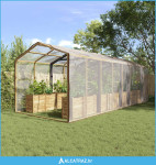 Cerada s rupama *Transparent*an 8 x 8 m Polietilen - NOVO