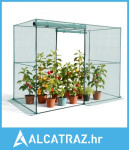 Kavez za usjeve, šator za zaštitu bilja 2,39 x 1,2 x 1,8 m s vratima n