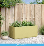 Kutija za cvijeće u vrtu Zelena 80 x 36 x 35 cm PP - NOVO