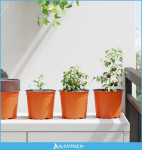 Lonac za cvijeće 200 pcs Keramika Ø 15 x 13 cm Plastika - NOVO