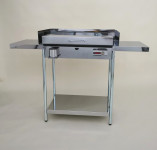 Plinski roštilj Furlan P600PRO s nogama i policama +v.poklopac+ščitnik