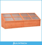 Staklenik od drva 180 x 57 x 62 cm - NOVO