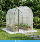 Staklenik s okvirom 160 x 200 x 192,5 cm PVC *Transparent*an - NOVO