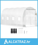 Staklenik s tunelom, 457,2 x 198,12 x 213,4 cm, prijenosni staklenik s
