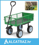 Vrtna kolica sa sjedalom, 226,8 kg, Vrtno radno sjedalo od čelika na k