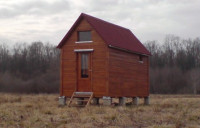 Drvena mini/tiny kuća - mini vikendica