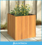 Vrtna sadilica 45 x 45 x 45 cm od masivnog bagremovog drva - NOVO