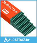 Vrtni kolci, pakiranje od 50 komada, 1800 mm, metalni kolci za rajčice