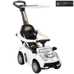 2-u-1 automobil za vožnju, odvojiva tenda, svjetla, glazba, truba, pla