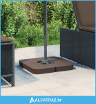 4-dijelni set suncobrana za križni suncobran 100 kg PP - NOVO