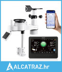 7-u-1 Wi-Fi meteorološka stanica, 177,8 mm TFT zaslon, bežični solarni