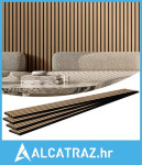 Akustične ploče od drvenih letvica, 7,9 x 94,5 inča, MDF akcentne drve