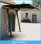 Automatska tenda na uvlačenje sa stupovima 3,5 x 2,5 m antracit - NOVO