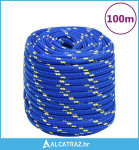 Brodski konop plavi 16 mm 100 m od polipropilena - NOVO