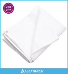 Cerada 260 g/m² 8x8 m bijela HDPE - NOVO