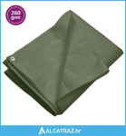 Cerada 260 g/m² 8x8 m zelena HDPE - NOVO