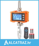 Digitalna vaga za dizalicu, 2200 lbs/1000 kg, industrijska viseća vaga