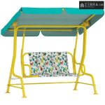 Dječja holivudska ljuljačka, 2 sjedišta, podesiva tenda, pojas, 3-6 go