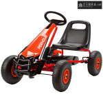 Dječji karting na pedale, sjedalo podesivo po visini, EVA kotači, kočn