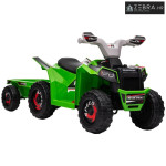 Dječji quad, punjiv, 2,5 km/h, s prikolicom, 50 min. vremena vožnje, z
