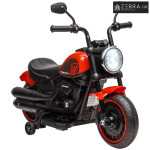 Električni dječji motocikl s prednjim svjetlima, odvojivim pomoćnim ko