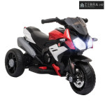Električni dječji motocikl, svjetla i zvukovi, 3 km/h, punjiv, plastič