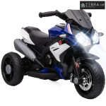 Električni dječji motocikl, svjetla i zvukovi, 3 km/h, punjiv, plastič