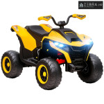 Električni quad za djecu, 3-6 km/h, LED prednja svjetla, glazba, USB,