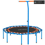 Fitness trampolin, trampolin za trening s podesivim ručkom, stabilan i